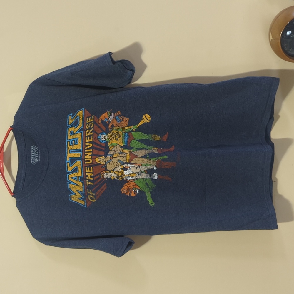 Masters of the universe blue T-shirt size medium